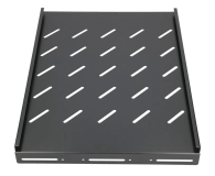 ExtraLink Półka do szaf wiszących 19" 350MM 1U (czarna) - 1087876 - zdjęcie 4